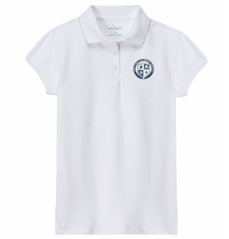 Girls Short Sleeve Pique Polo (Prek-8TH)