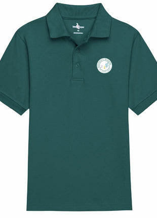 Kids Short Sleeve Interlock Polo