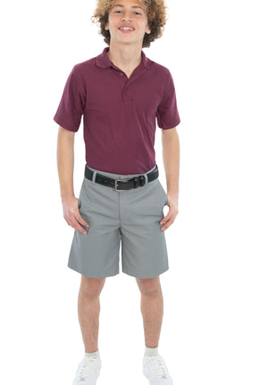 Uniformes escolares para niños y pantalones cortos delanteros planos para hombres de Tom Sawyer
