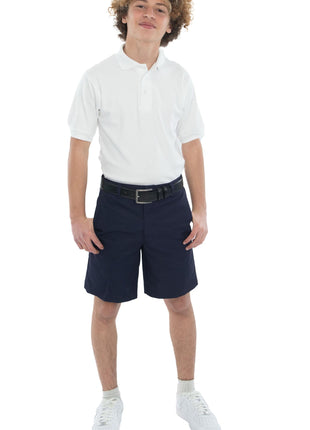 School Uniforms Boys and Mens Flat Front Shorts By Tom Sawyer