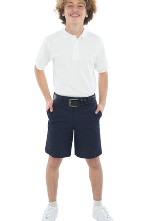 School Uniform Kids Short Sleeve Pique Polo Shirt by Tom Sawyer