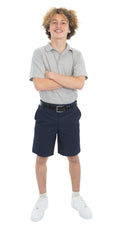 Uniformes escolares Pantalones cortos delanteros planos para niños y hombres de Tom Sawyer