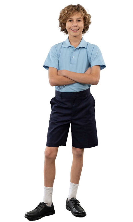 Boys and Mens Flat Front Shorts (Prek-6TH)
