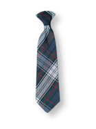 School Uniform Traditonal Clip-On Tie Plaid #50