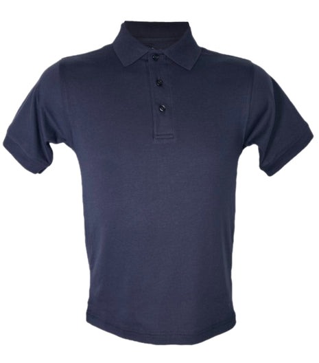 School Uniform Kids Short Sleeve Interlock Polo Shirt by Tom Sawyer