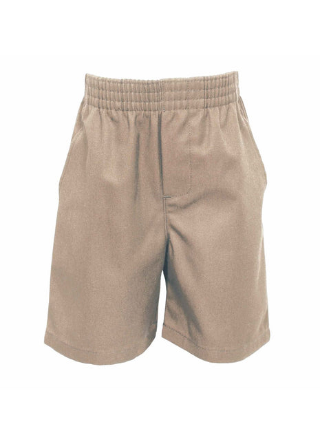 School Uniform Toddler Kids Elastic Waist Pull on Twill Shorts