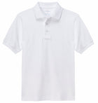 School Uniform Kids Short Sleeve Interlock Polo Shirt by Tom Sawyer