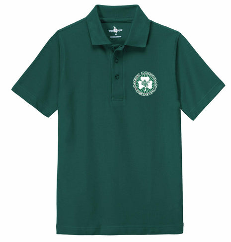 School Uniform Kids Short Sleeve Pique Polo Shirt by Tom Sawyer