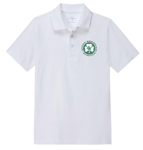 School Uniform Kids Short Sleeve Pique Polo Shirt by Tom Sawyer