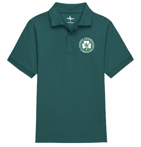 Kids Short Sleeve Interlock Polo