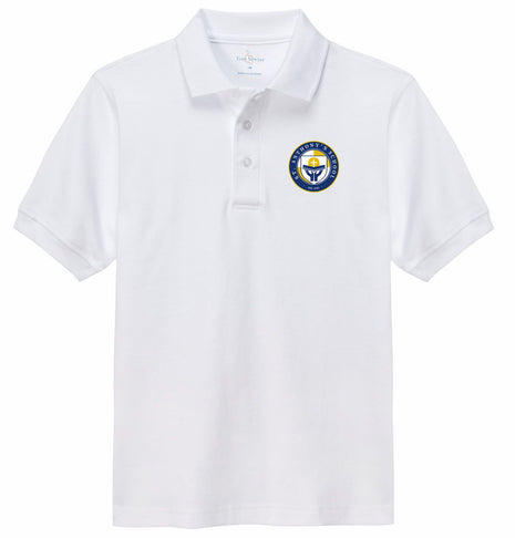 Kids Short Sleeve Interlock Polo (Prek-6TH)