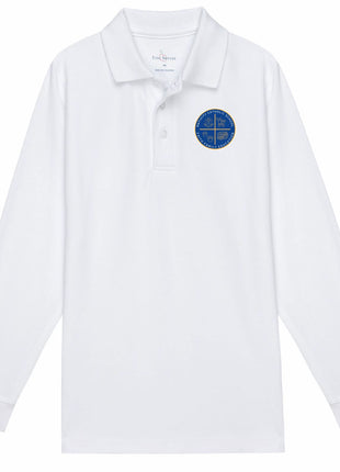 Kids Long Sleeve Pique Polo (TK-8TH)