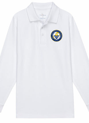 Kids Long Sleeve Pique Polo (Prek-6TH)