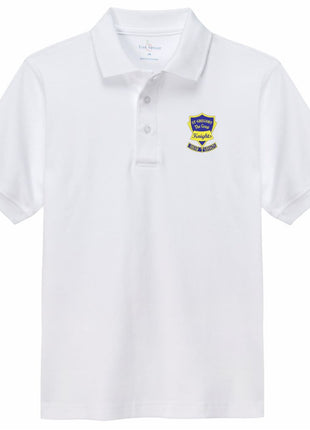 Kids Short Sleeve Interlock Polo (K-8TH)