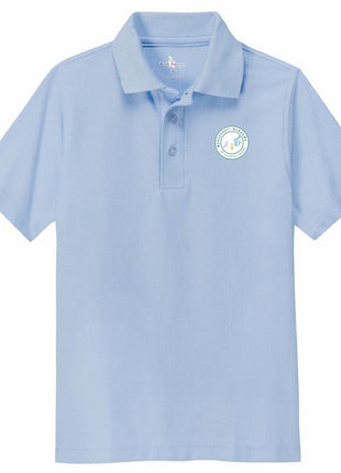 Kids Short Sleeve Pique Polo