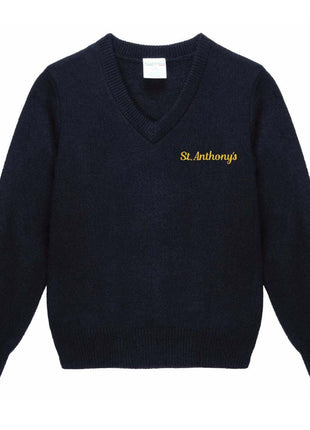 Kids V-Neck Pull-Over Sweater (Prek-6TH)