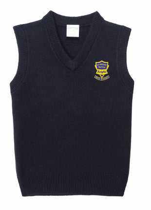 Kids v-Neck Pull-Over Sweater Vest (6TH-8TH)