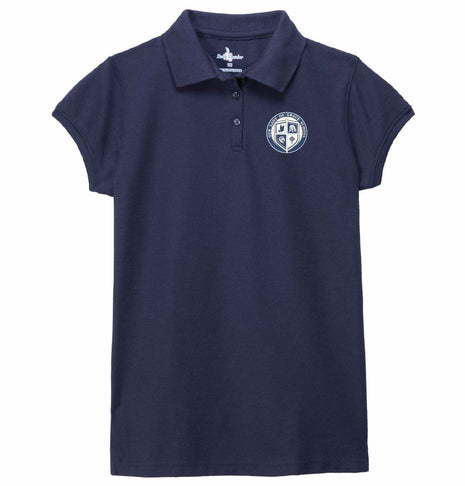 Girls Short Sleeve Pique Polo (6TH-8TH)