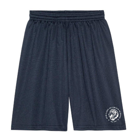 Kids Poly Mini Mesh Shorts