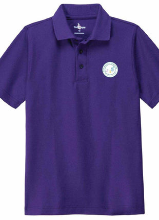 Kids Short Sleeve Pique Polo