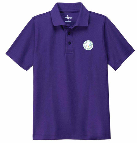 Kids Short Sleeve Pique Polo