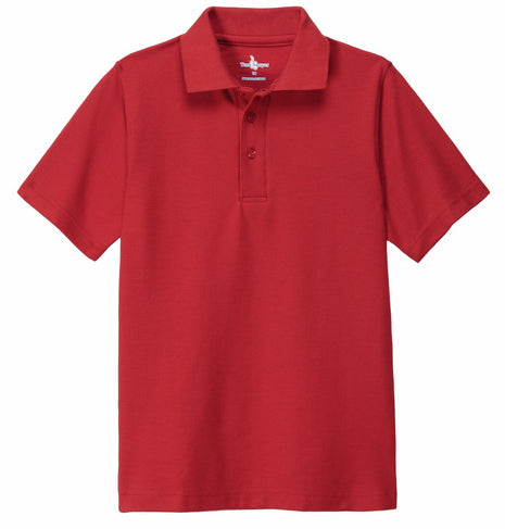 School Uniform Kids Short Sleeve Pique Polo Shirt by Tom Sawyer