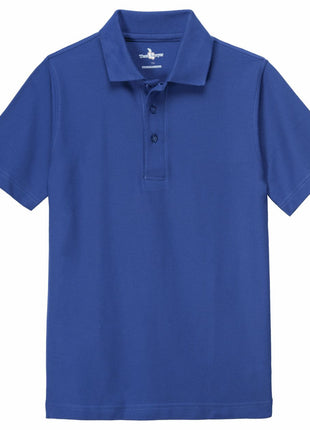 School Uniform Toddler Short Sleeve Pique Polo Shirt by Tom Sawyer