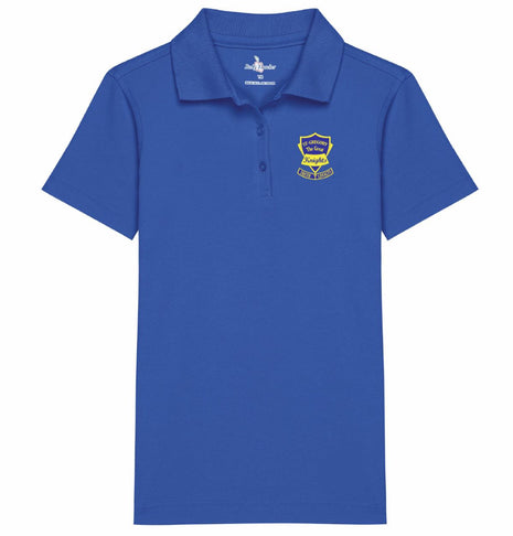 Girls Short Sleeve Interlock Polo (5TH-8TH)
