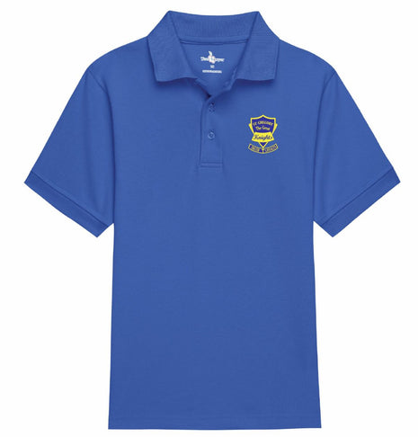 Kids Short Sleeve Interlock Polo (K-8TH)