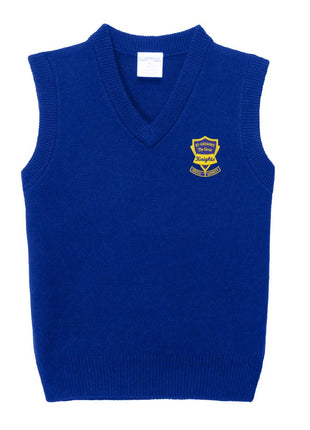 Kids v-Neck Pull-Over Sweater Vest (TK-5TH)