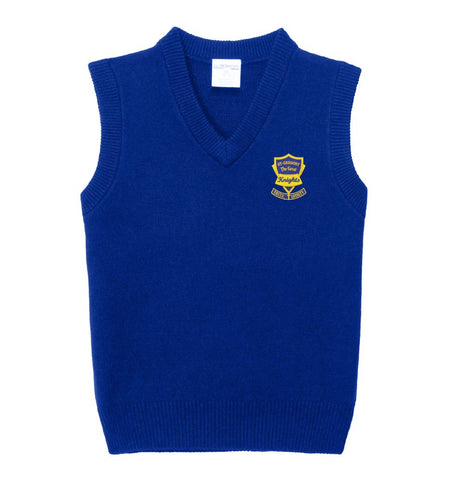 Kids v-Neck Pull-Over Sweater Vest (TK-5TH)