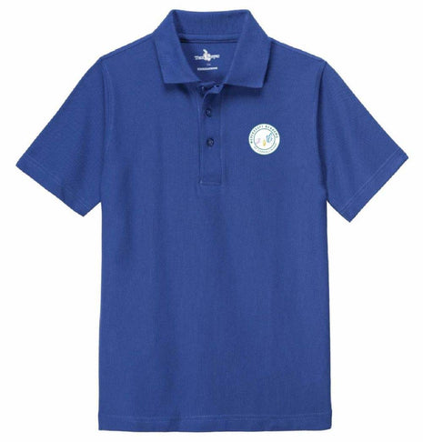 Kids Short Sleeve Pique Polo