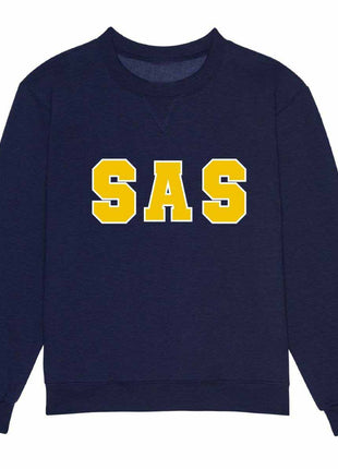 Kids Crewneck Sweatshirt w/School Initials (Prek-6TH)