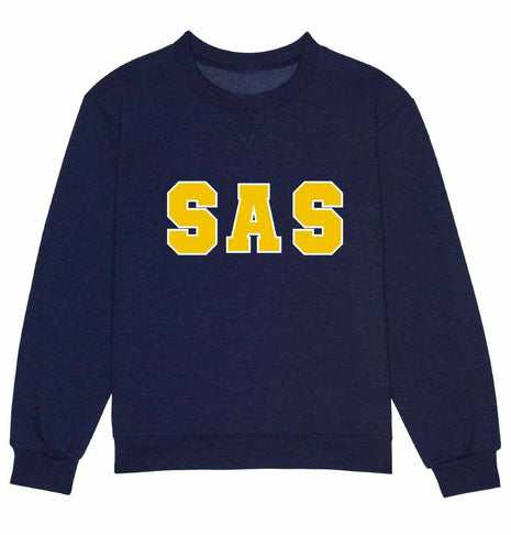 Kids Crewneck Sweatshirt w/School Initials (Prek-6TH)