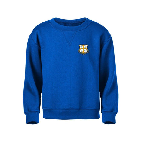 School Uniform Kids Crewneck Sweatshirt by Soffe