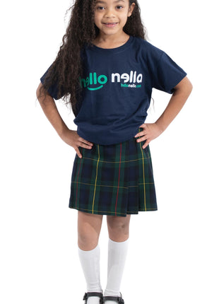 Uniforme Escolar Niña Cable-Rodilla-Hola Calcetines