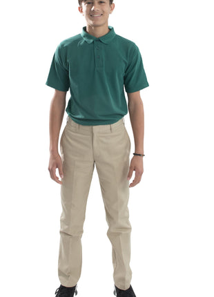 School Uniform Kids Short Sleeve Pique Polo Shirt by Tom Sawyer
