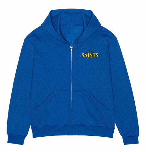 Kids Full Zip Hooded Sweatshirt Logo Version 2