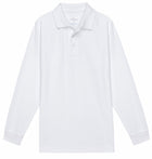 School Uniform Kids Long Sleeve Pique Polo Shirt by Tom Sawyer