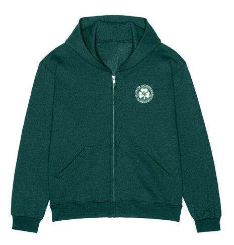 Kids Full Zip Hooded Sweatshirt