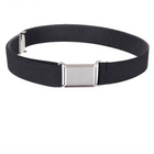 Cinturón magnético para niños y cinturón elástico ajustable-negro