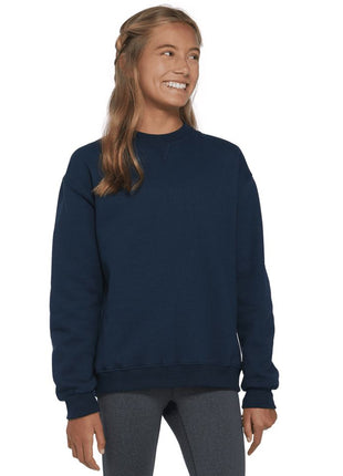 School Uniform Kids Crewneck Sweatshirt by Soffe