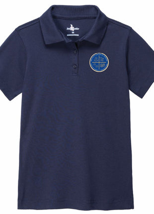 Girls Short Sleeve Interlock Polo (TK-8TH)