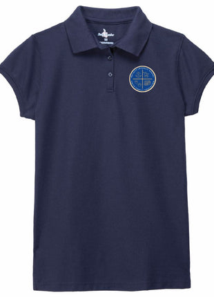 Girls Short Sleeve Pique Polo (TK-8TH)