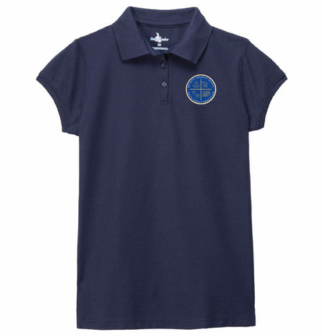 Girls Short Sleeve Pique Polo (TK-8TH)