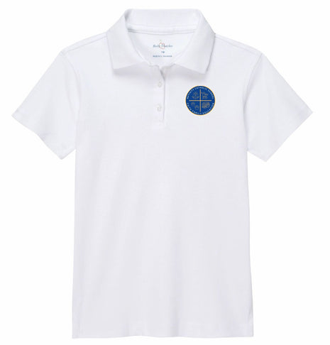 Girls Short Sleeve Interlock Polo (TK-8TH)