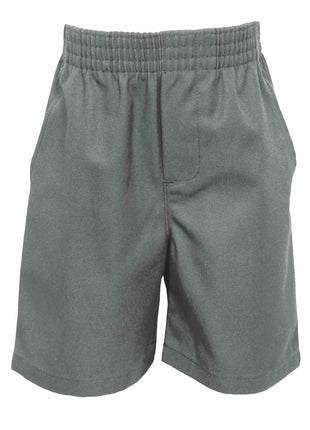 School Uniform Toddler Kids Elastic Waist Pull on Twill Shorts