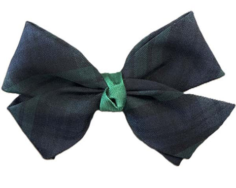 Girl Hair Bow Plaid #79