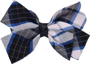 Girl Hair Bow Plaid #114