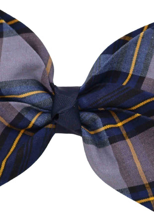 School Uniform Girl Hair Bow Plaid #57